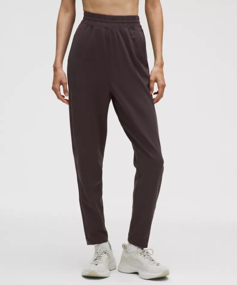 ルルレモン Everlux ハイライズ ジップレッグトラックパンツ