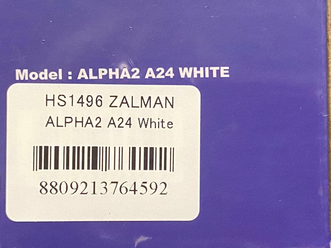 ZALMAN ALPHA24 A24 White 簡易水冷CPUクーラー