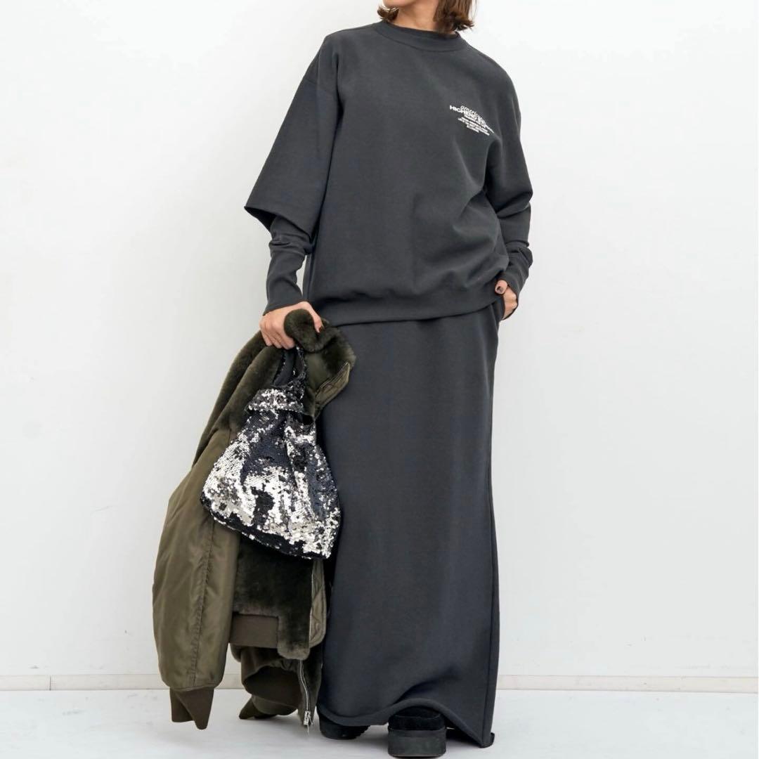 新品AMERICANAアメリカーナCREWNECK LONG SLEEVE