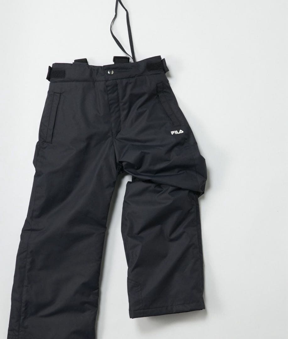 FILA キッズ　スノーウェア　スキーウェア　上下セット　サックス　160