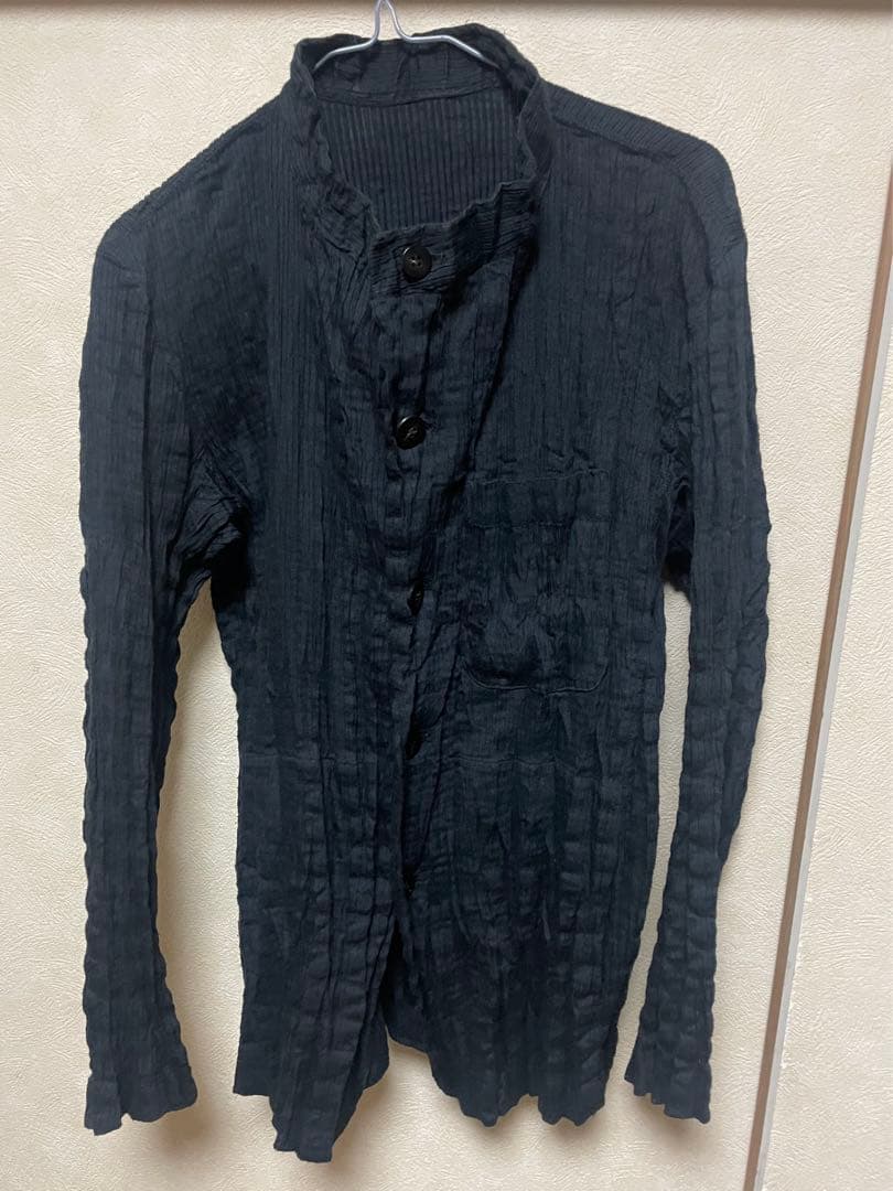 ISSEY MIYAKE MEN プリーツ加工ジャケット