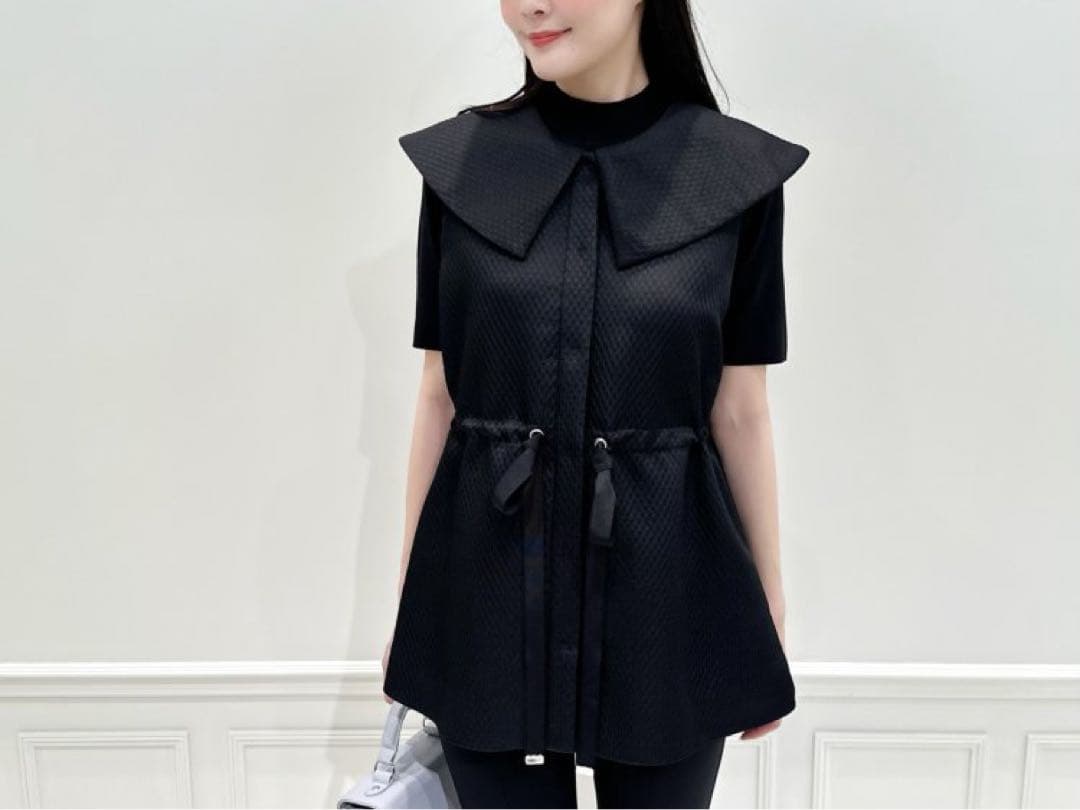 【タグ付新品未使用】AVENIRETOILE♡マトラッセジャガードジレ　ベスト