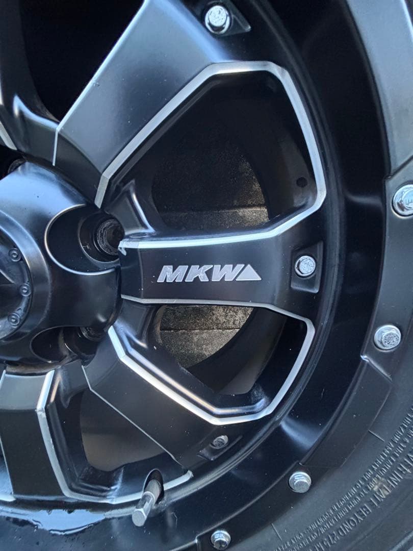 MKW 16㌅スタッドレスタイヤホイール４本セット マットブラック