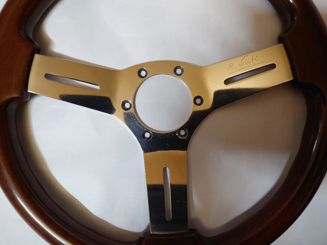 イプ！ナルディ　ウッド　ステアリング 33∅ レア　当時物　旧車