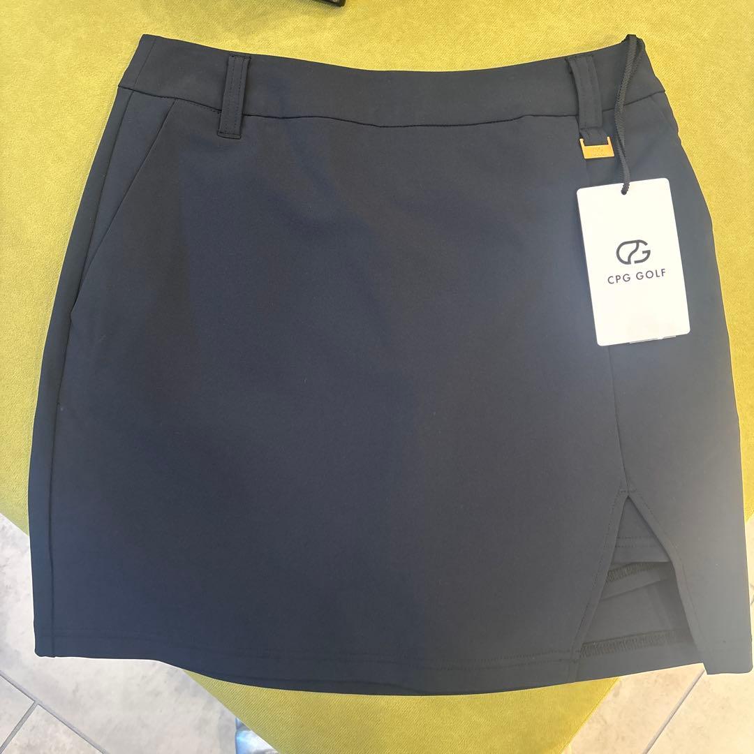 CPG GOLF 黒 スカート ポケット付き サイズ2
