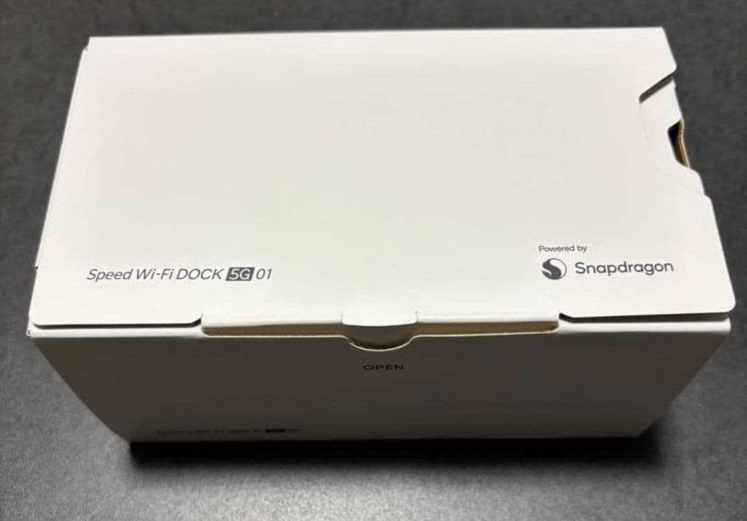 Speed Wi-Fi DOCK 5G 01 CPS01モバイルルーター　新品