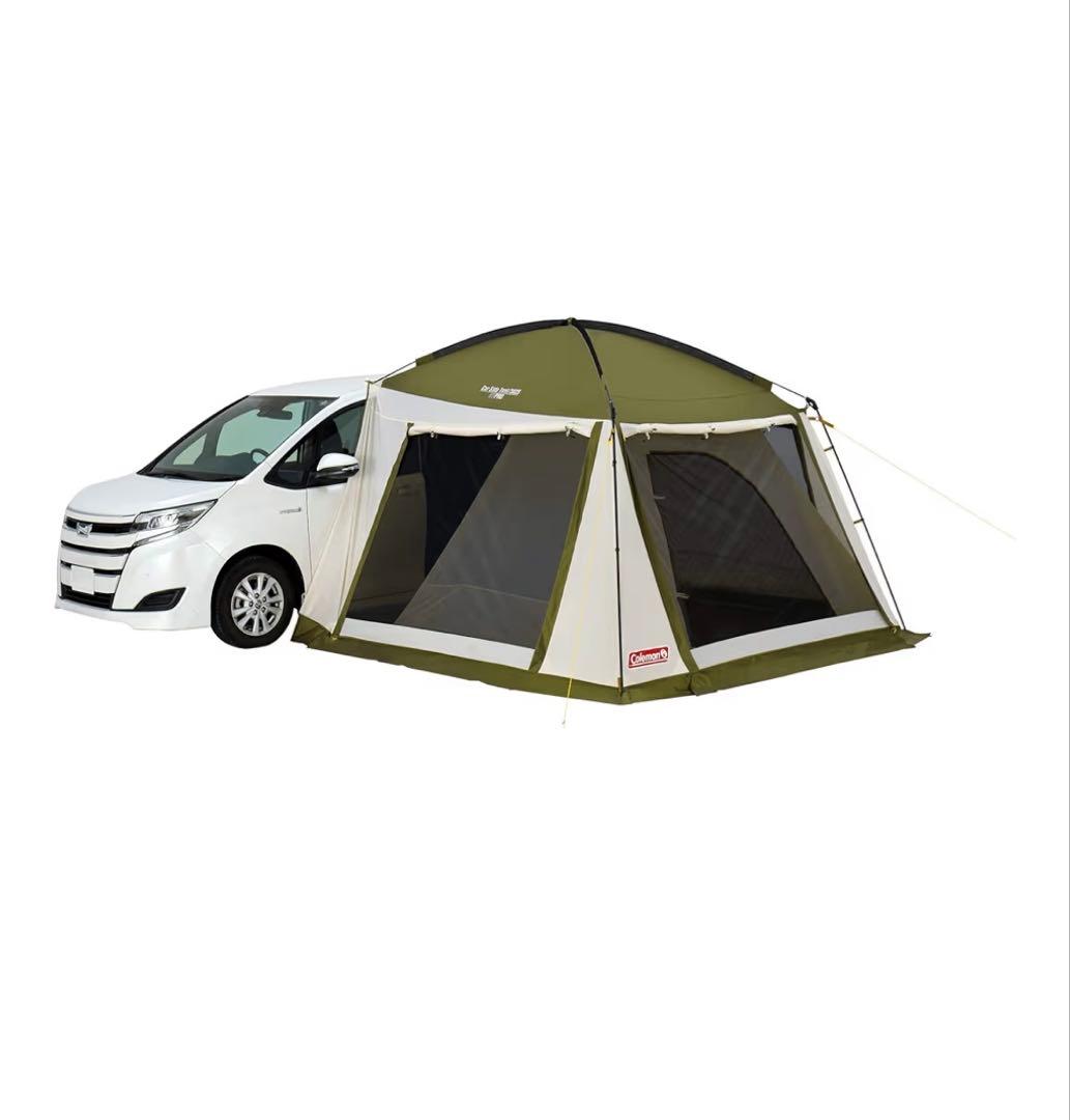 付属品完備 コールマン Car Side Tent 3025 カーサイドテント