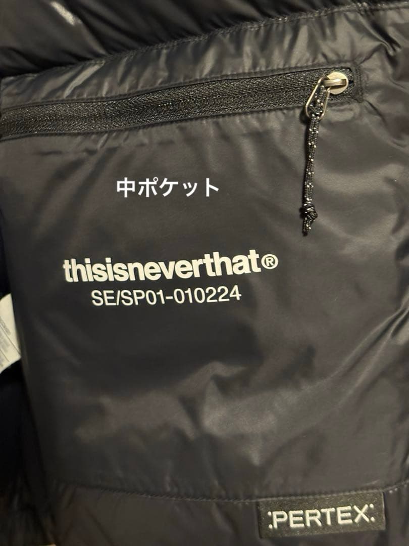 thisisneverthat ダウンジャケット Sサイズ