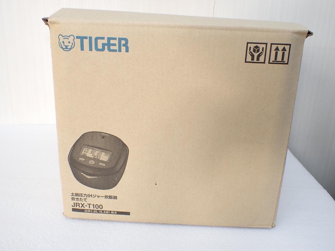 TIGER 土鍋圧力IHジャー 炊飯器 JRX-T100-KT 5.5合　a