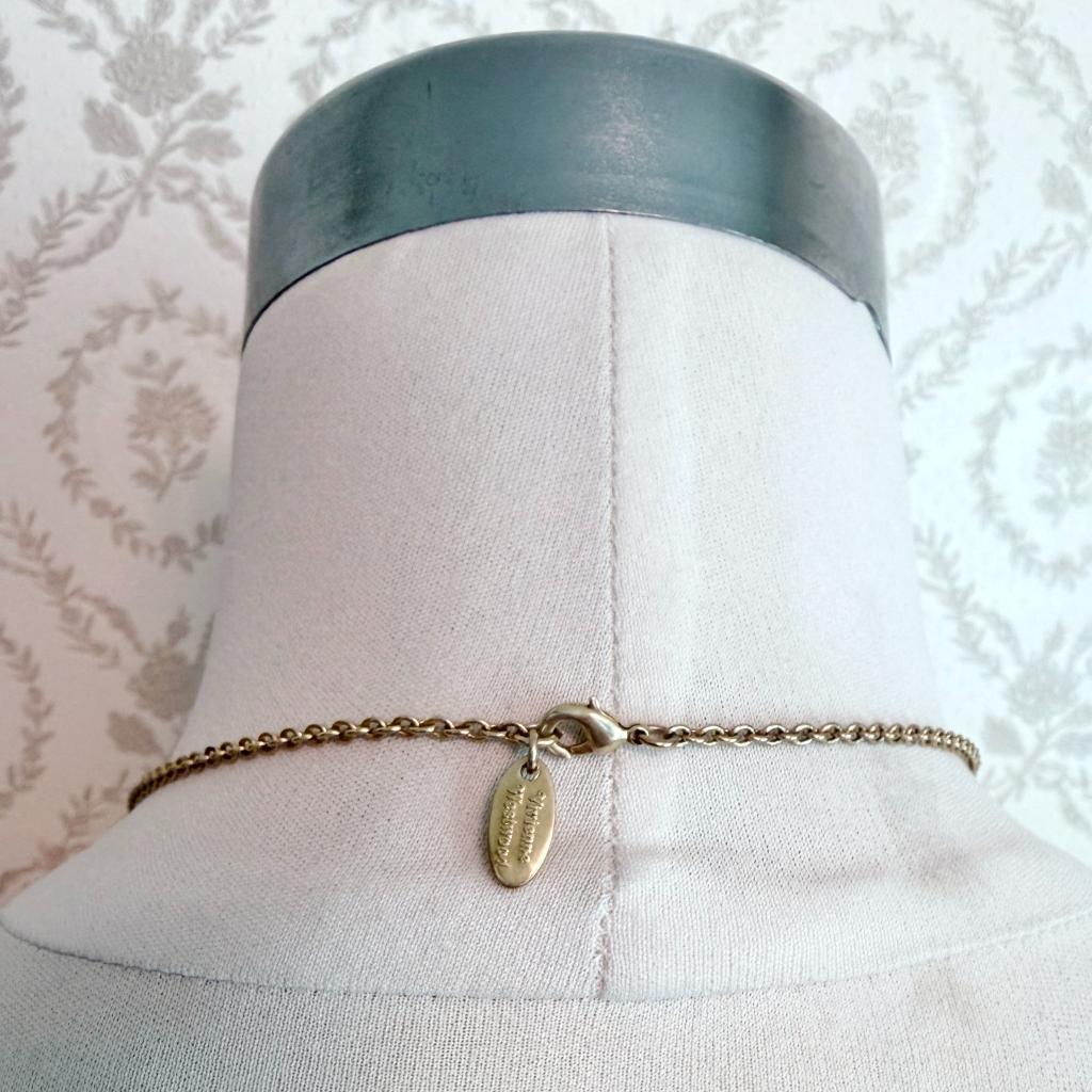 ヴィヴィアンウエストウッド スノーマン オーブ ネックレス 雪だるま