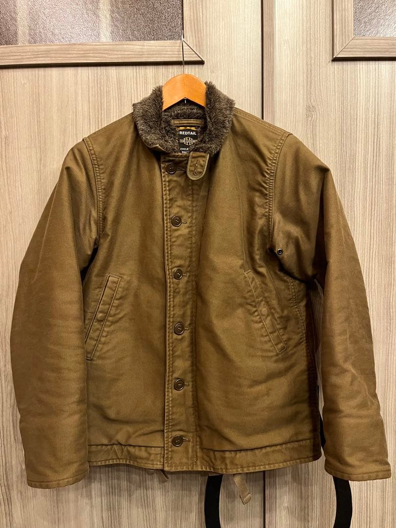 RED TAiL vise MC デッキジャケット n-1 レッドテイル M