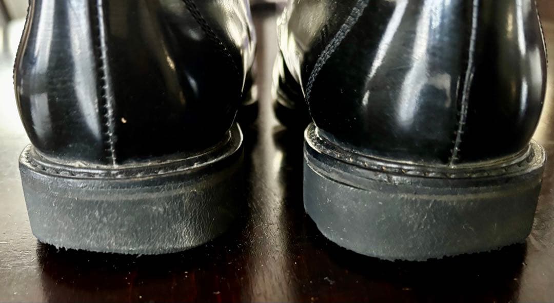 PARABOOT パテント ブラックシューズ