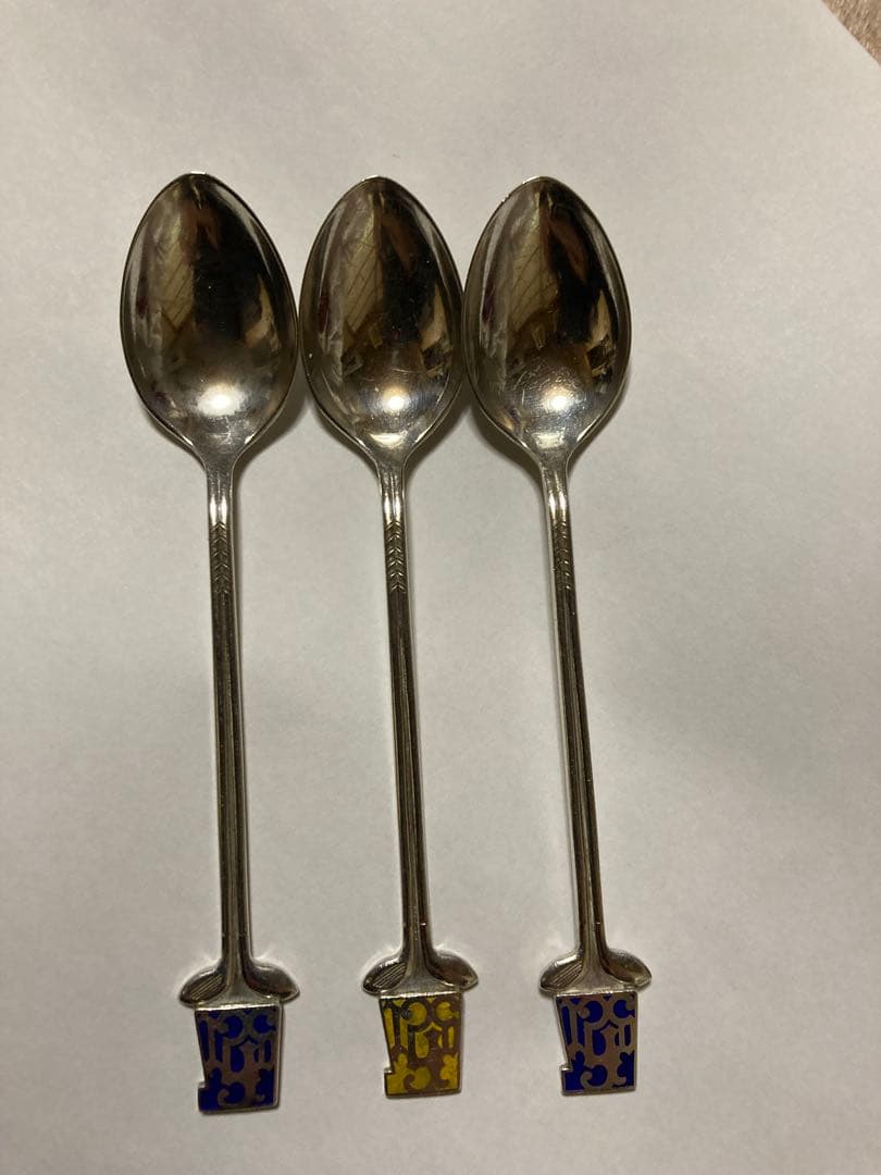 シルバー（ S T E R L I N G)スプーン（記念ロゴ？）