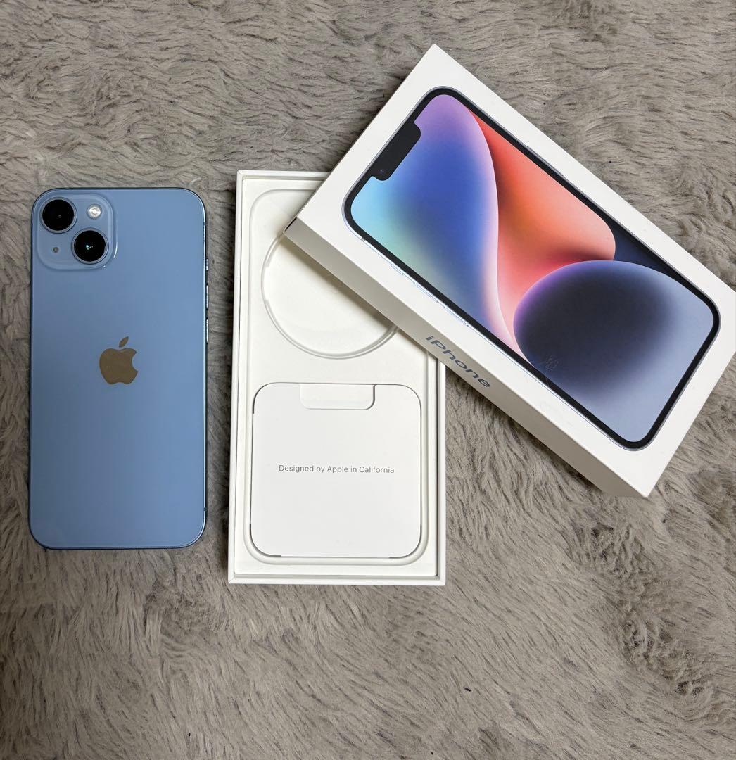 Apple iPhone 14 本体 256GB simフリー　ブルー