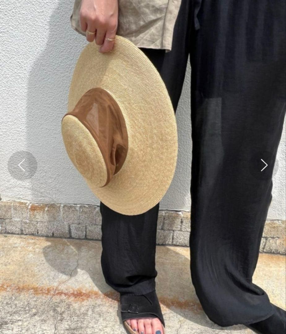 【tocit / トチエット】sheer hat