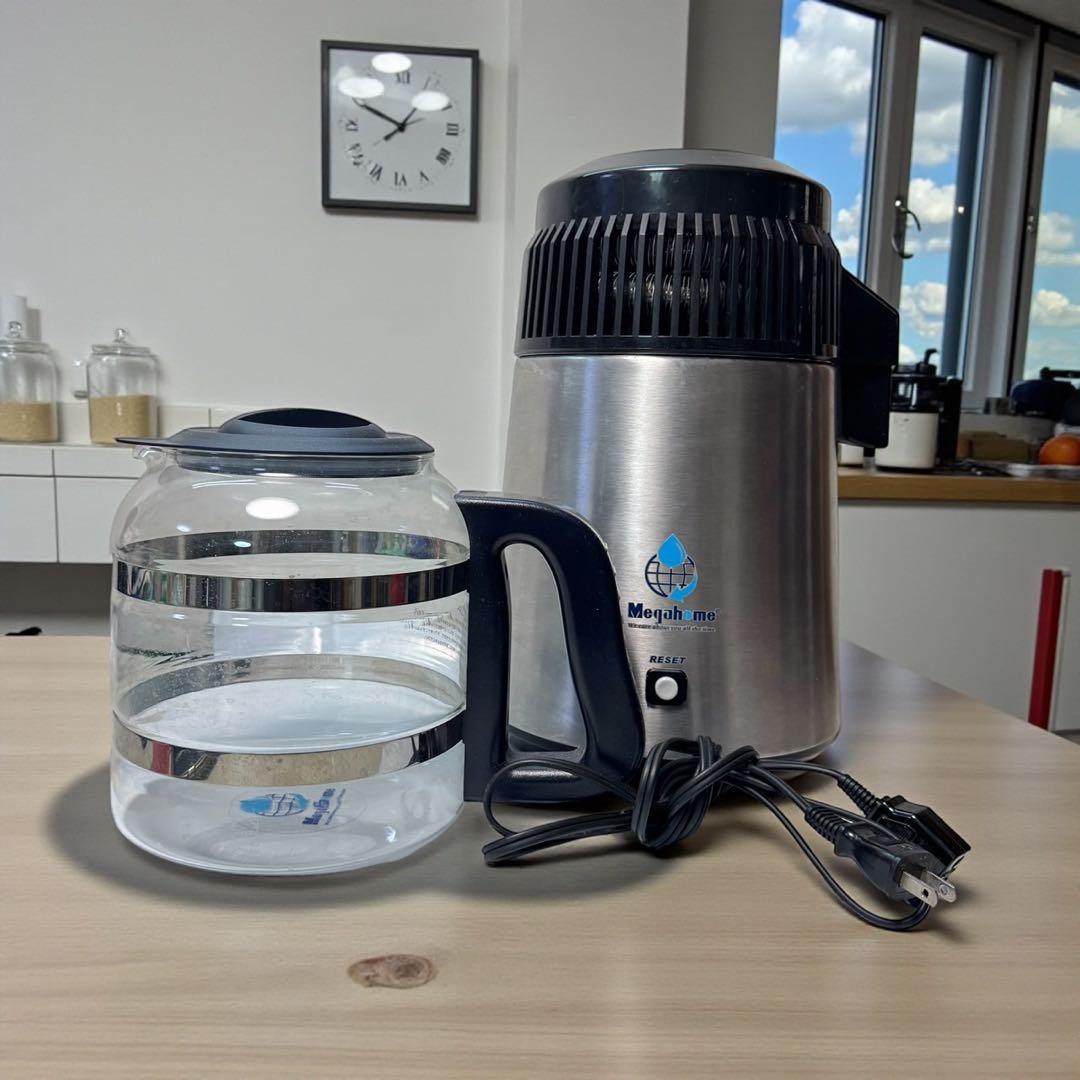 Mega メガキャット 蒸留水器・ガラス容器セット