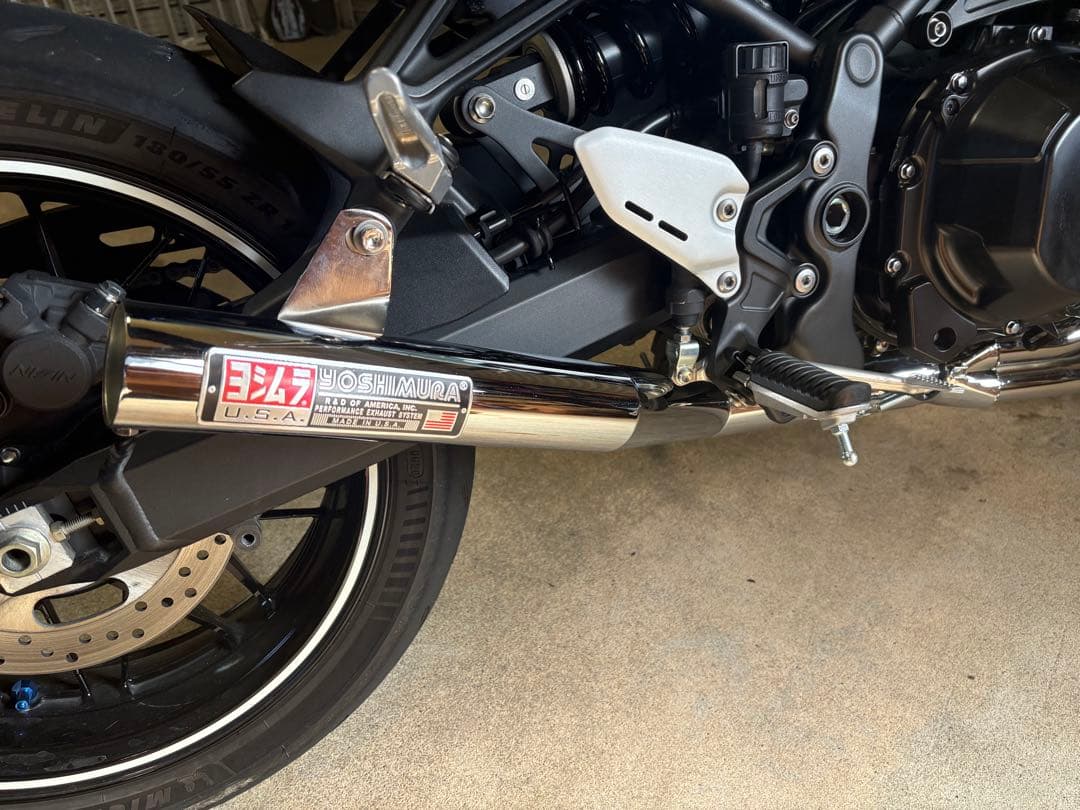 Z900RS ショート管 マフラー 60パイ メッキ 集合管 ほぼ新品