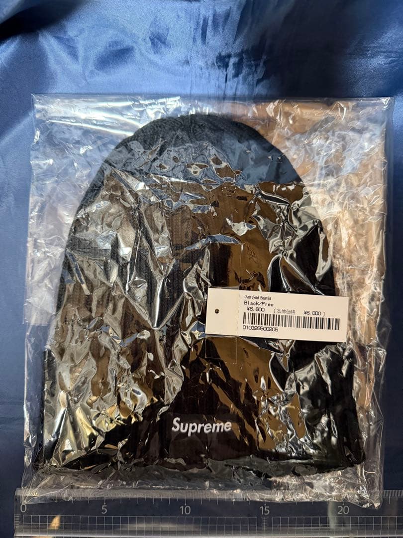 新品　supreme Overdyed Beanie ビーニー ニット帽