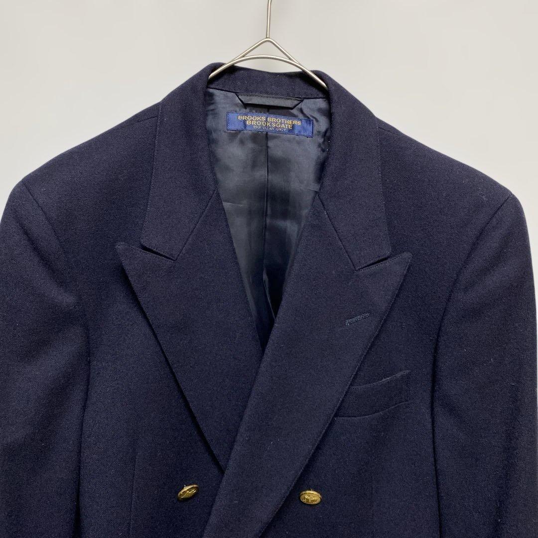 ブルックスブラザーズ　紺ブレ　ダブル　ヴィンテージ　金ボタン
