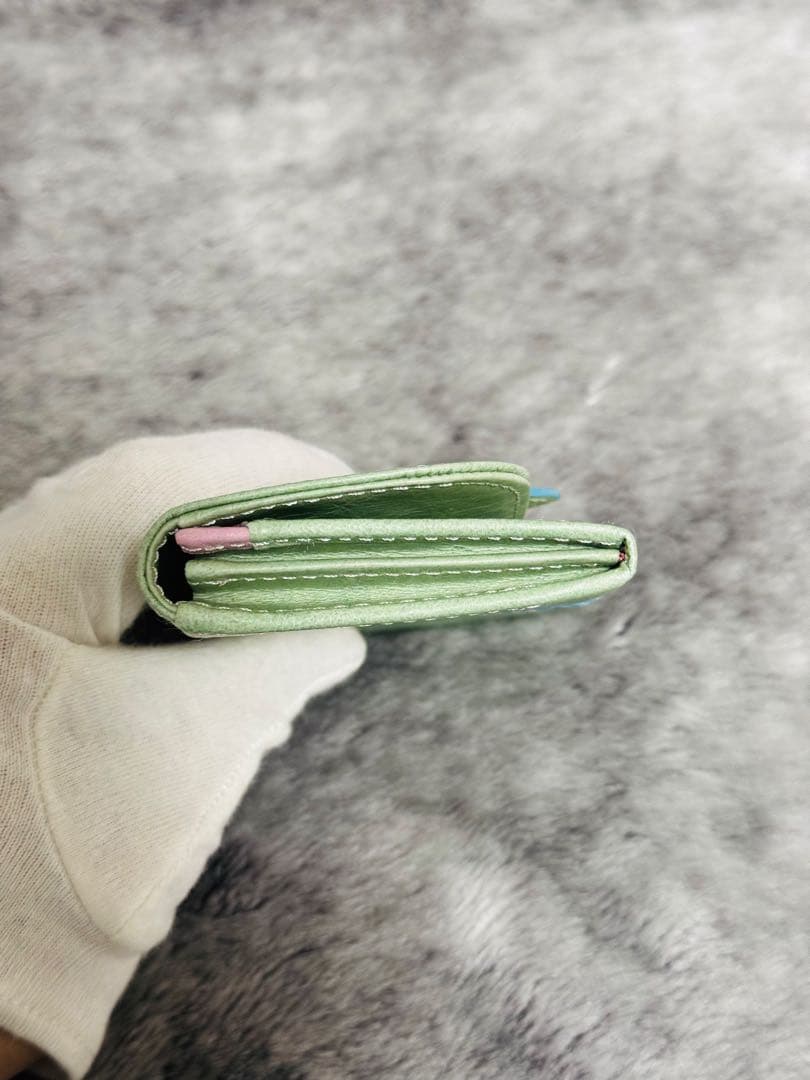 『レアカラー』Paul Smith ポールスミス　名刺入れ スカイブルー　箱