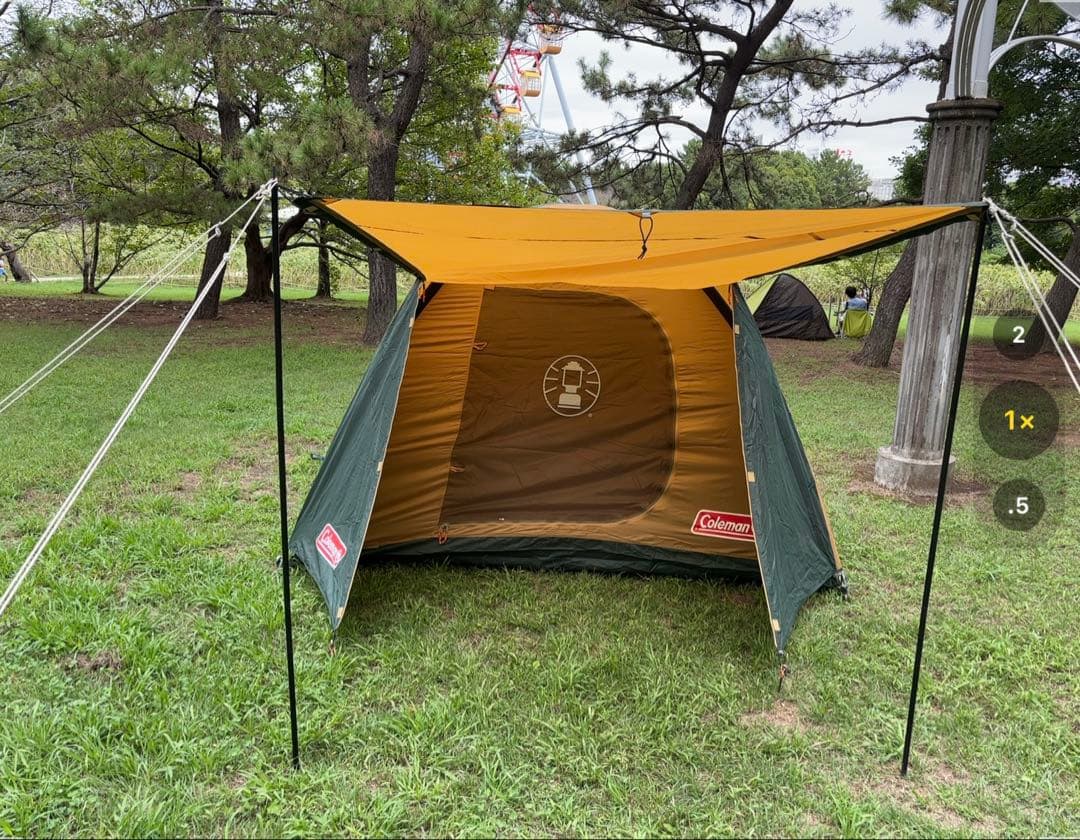 サムメンコ　　Coleman コールマン BC クロスドーム　美品