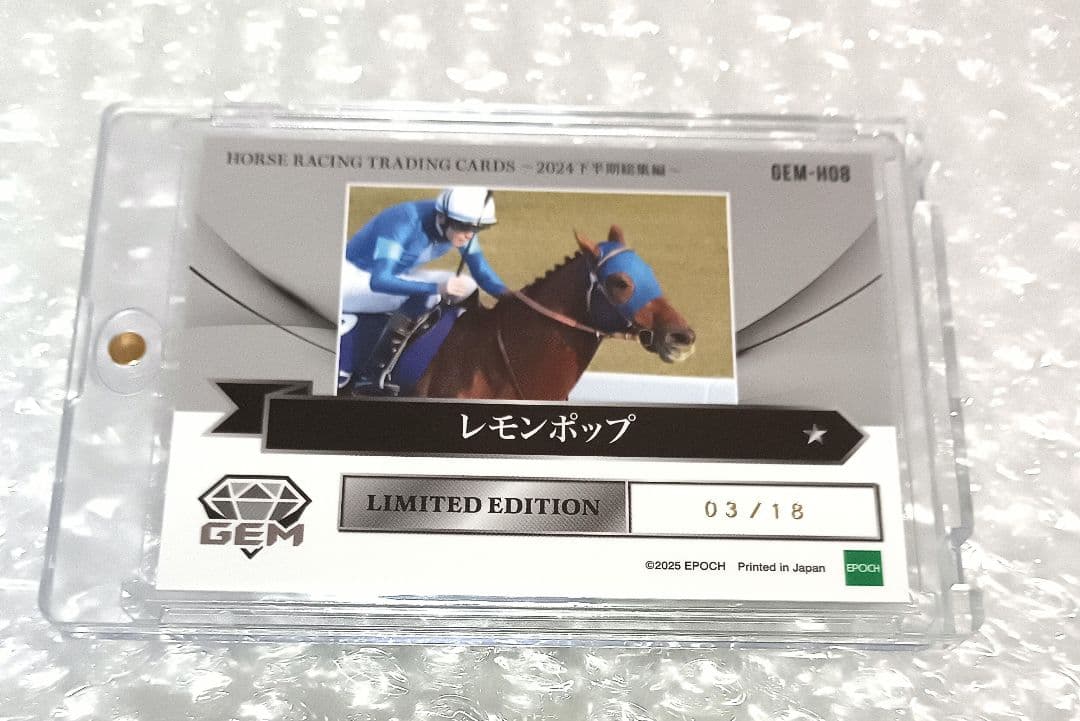 チ*プ様 レモンポップ GEM 2024下半期総集編 ホースレーシングカード 坂
