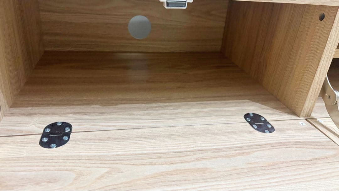 ナチュラル　オーク　木目　テレビ台　ラタン調　150cm