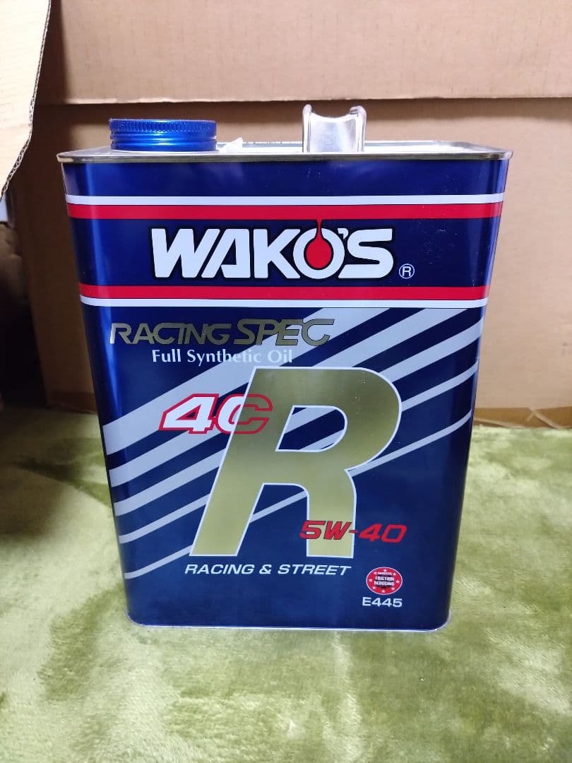WAKO'S Racing Spec 5W-40 4L ワコーズ （E445 ）