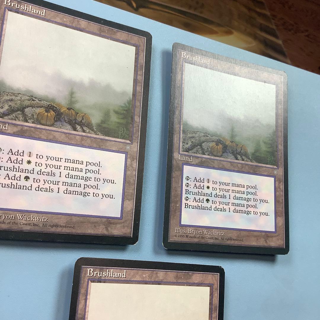 *バラ売り可* 低木林地/Brushland ICE英語3枚セット