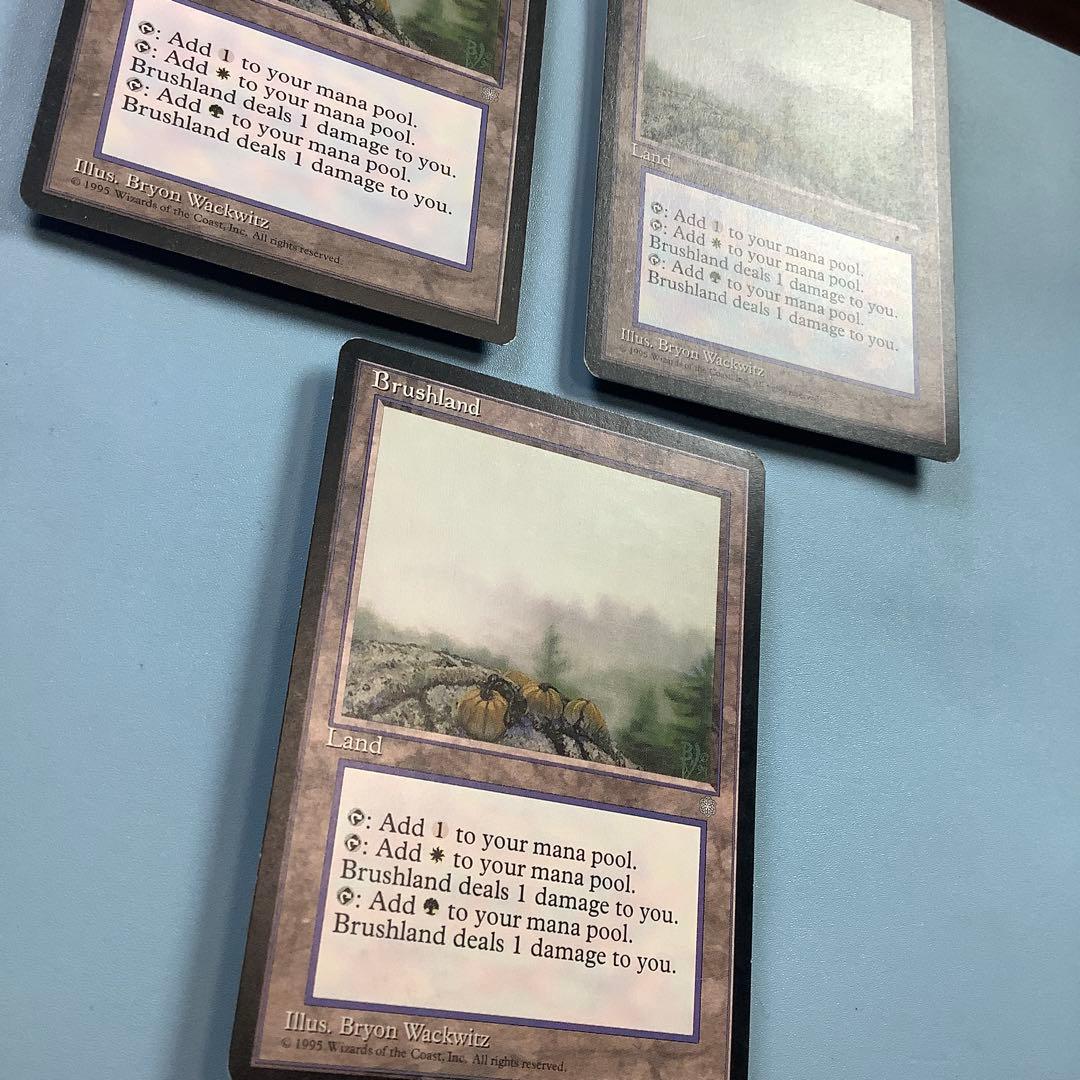 *バラ売り可* 低木林地/Brushland ICE英語3枚セット