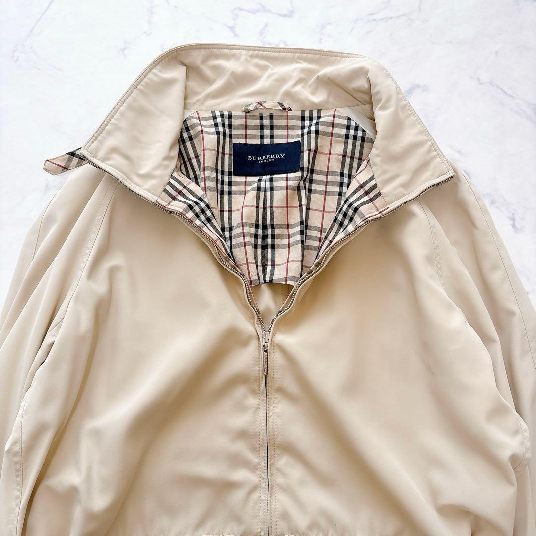 【未使用級】バーバリー ロンドン ノバチェック ブルゾン ジャンパー ジャケット
