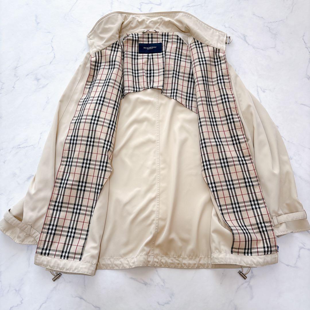 【未使用級】バーバリー ロンドン ノバチェック ブルゾン ジャンパー ジャケット