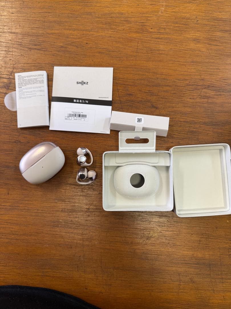 SHOKZ ワイヤレスイヤホン open dots one