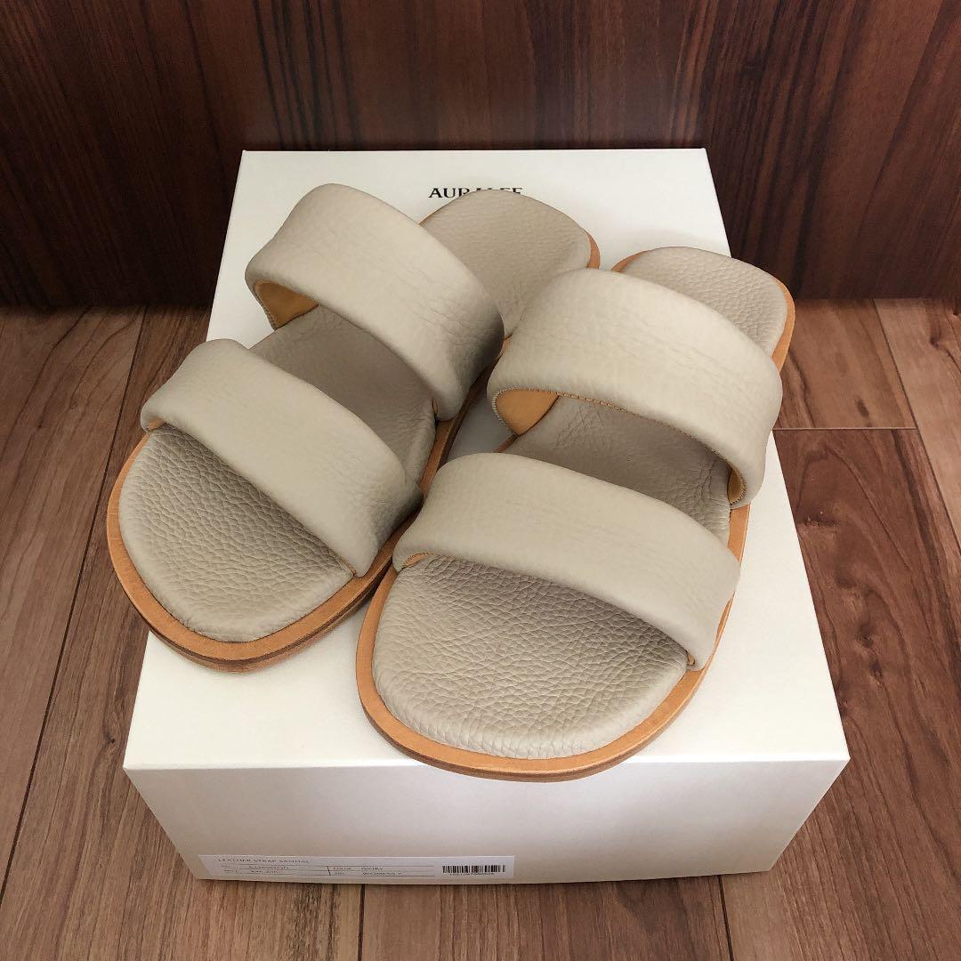 ★期間限定価格★オーラリー　ダブルストラップサンダル