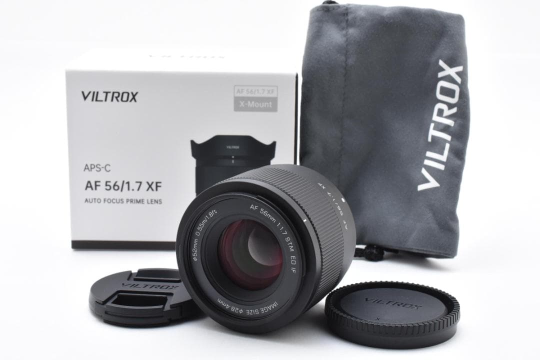 極美品 VILTROX AF 56mm F1.7 ビルトロックス 富士フィルム用