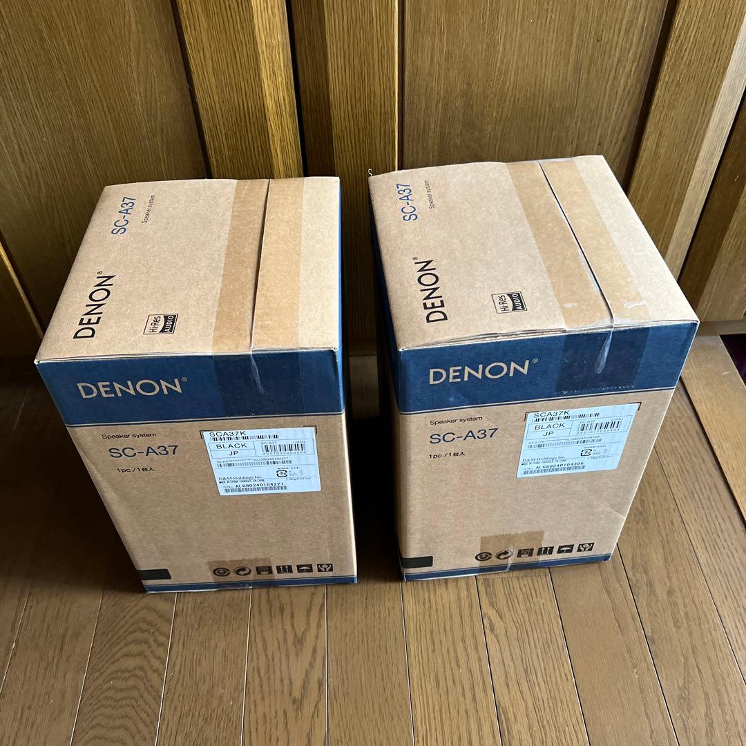 ☆新品デノン SC-A37 K スピーカー 2本セット