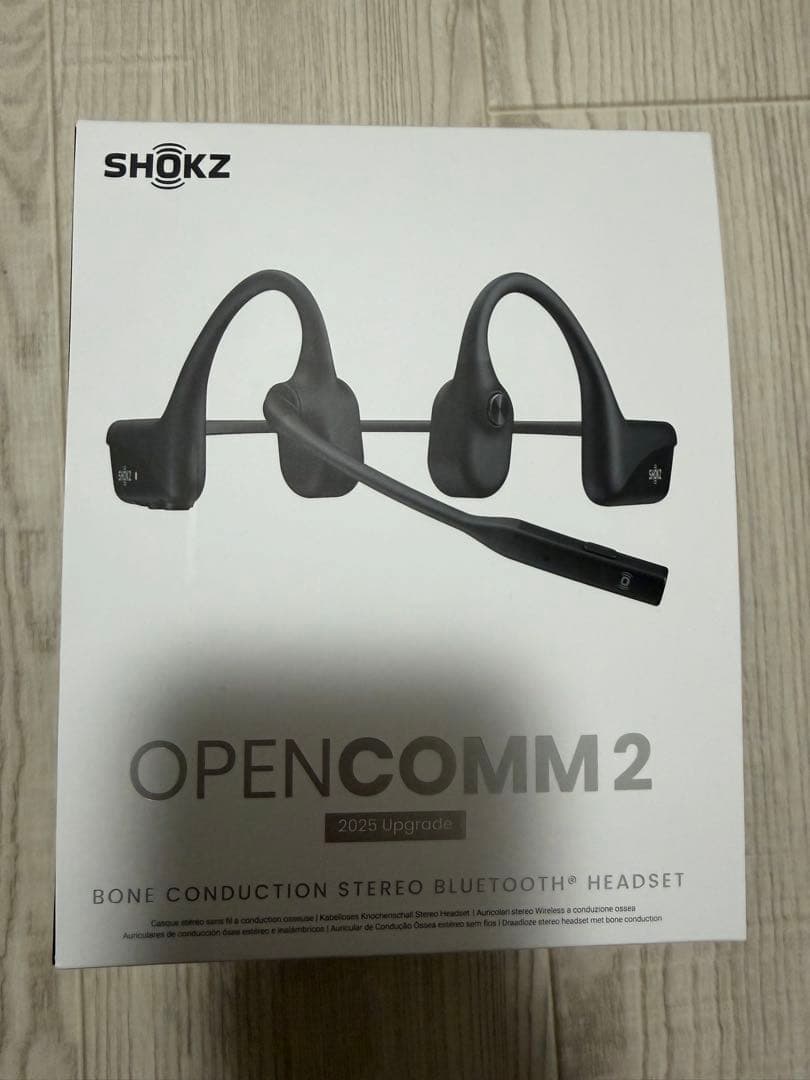 SHOKZ OPENCOMM 2 骨伝導ヘッドセット