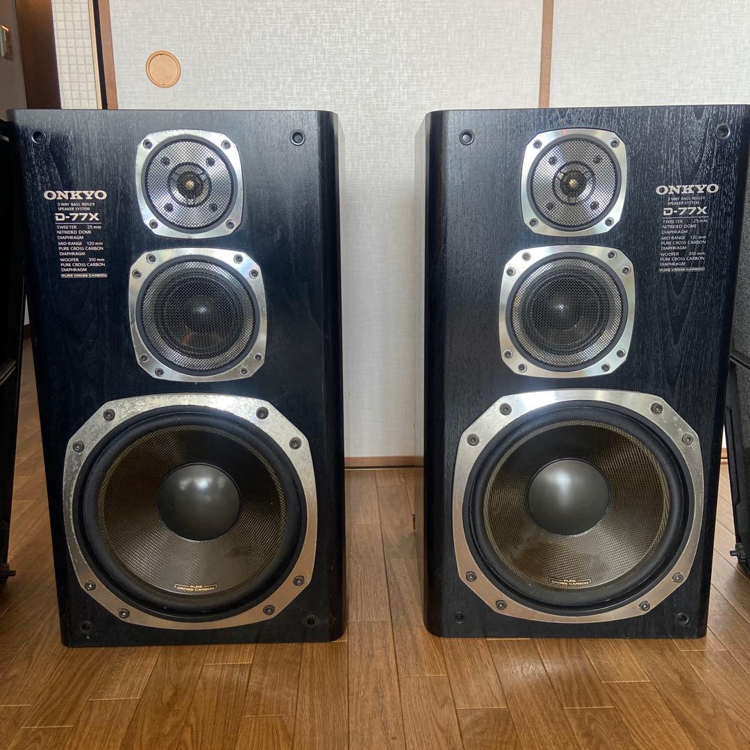 ONKYO D-77X スピーカー　ペア　オンキョー