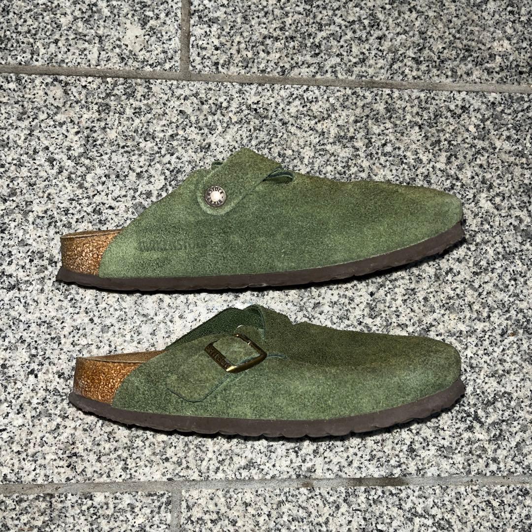 ビルケンシュトック ボストン38 (24.5cm) オリーブ