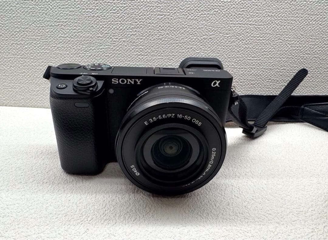 【美品】シャッター755 SONY α6400 ダブルズームレンズキット