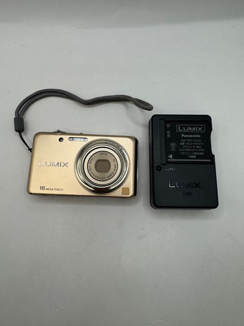 Panasonic LUMIX デジタルカメラ DMC-FH7 ゴールド