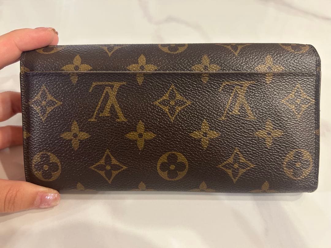 美品　ルイヴィトン ポルトフォイユ サラ長財布 ピンク