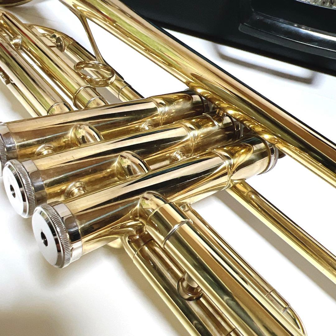 【美品】YAMAHA YTR233トランペット　ヤマハ　YTR-233 吹奏楽