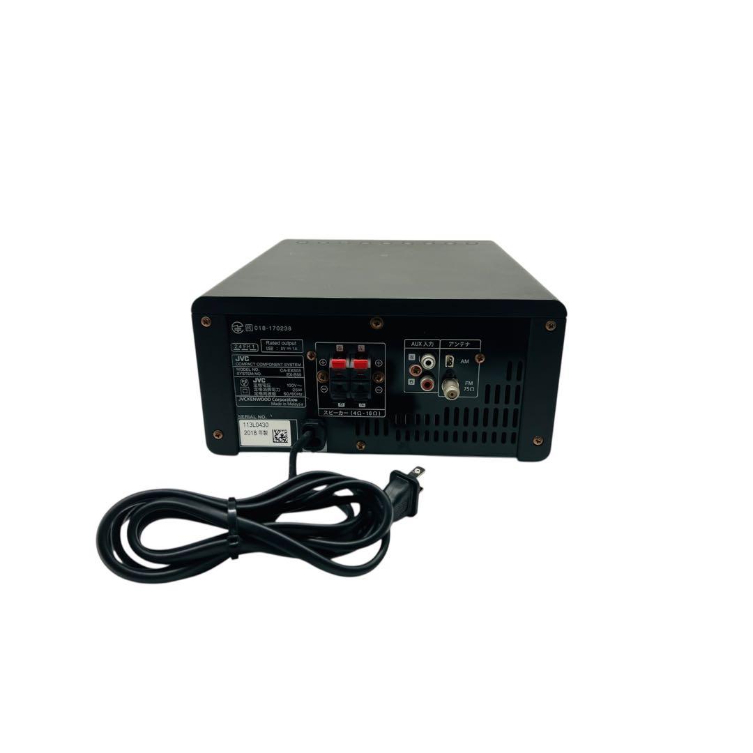 JVC コンパクトコンポ 2018年製 CA-EXS55