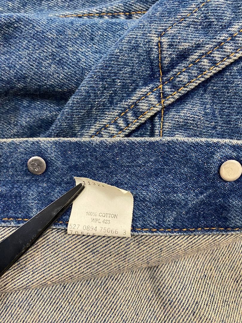 90s Levi's 70505 デニムジャケット USA製　リーバイス
