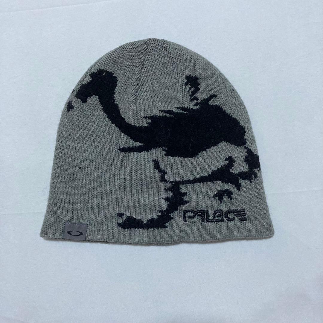 Oakley PALACE グレー ニット帽 OSFM