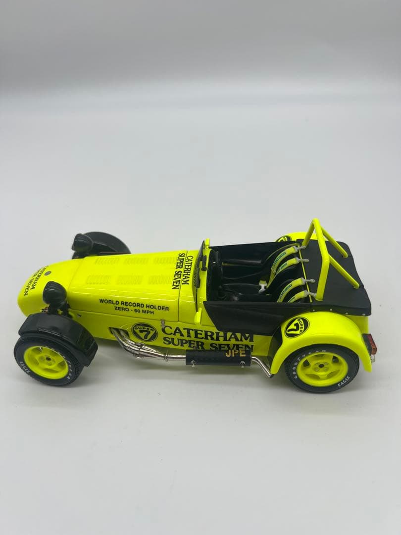 No416ミニカー1/18箱ありCATERHAM SUPER SEVEN JPE
