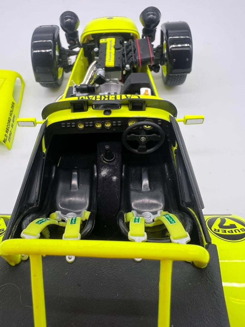 No416ミニカー1/18箱ありCATERHAM SUPER SEVEN JPE