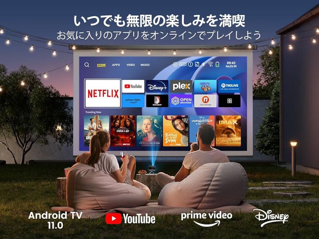 A*l様 WIMIUS DLPプロジェクター 1080P