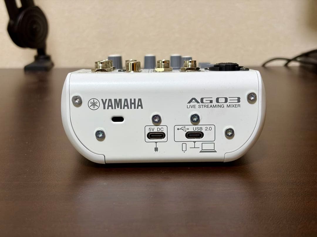 DTM・DAW YAMAHA AG03MK2